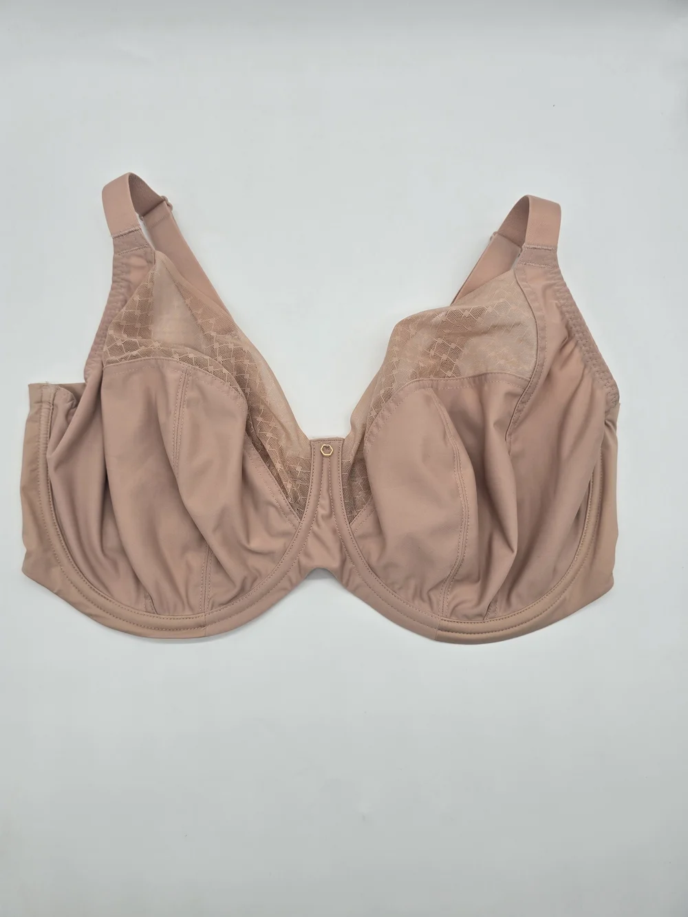 Sculptresse Bliss Full Cup Bra 40H Beige Underwire Full Coverage NWOT